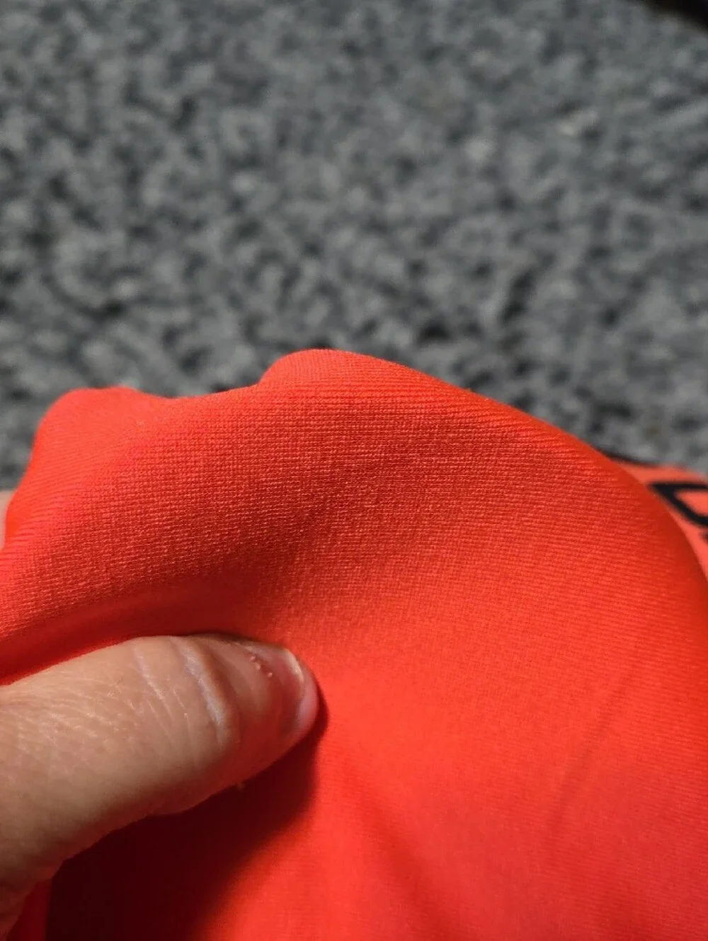 Under Armour Coral-Red Logo Strap Sports Bra